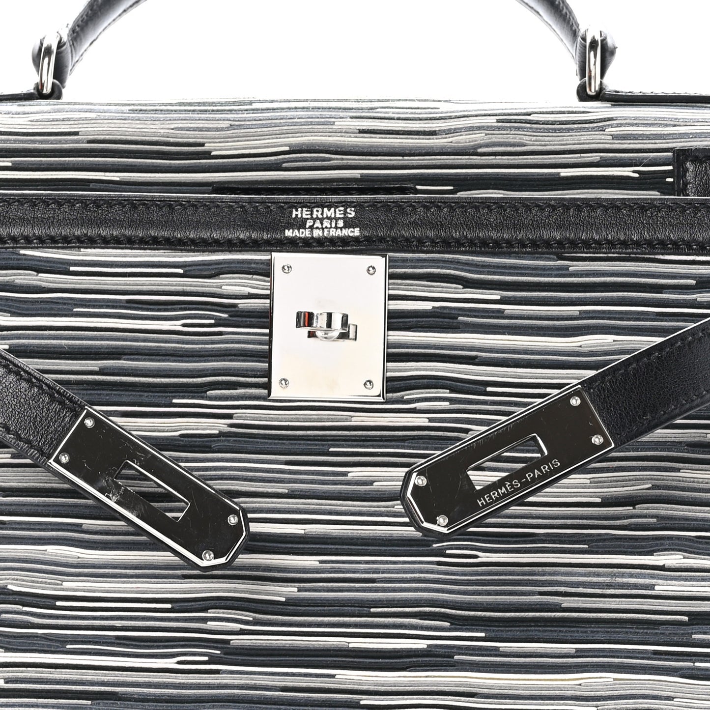 Box Toile Vibrato Kelly Sellier 28 Black Gris