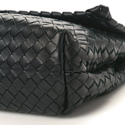 Bottega Veneta Nappa Intrecciato Small Olimpia Shoulder Bag Black 8 of 10