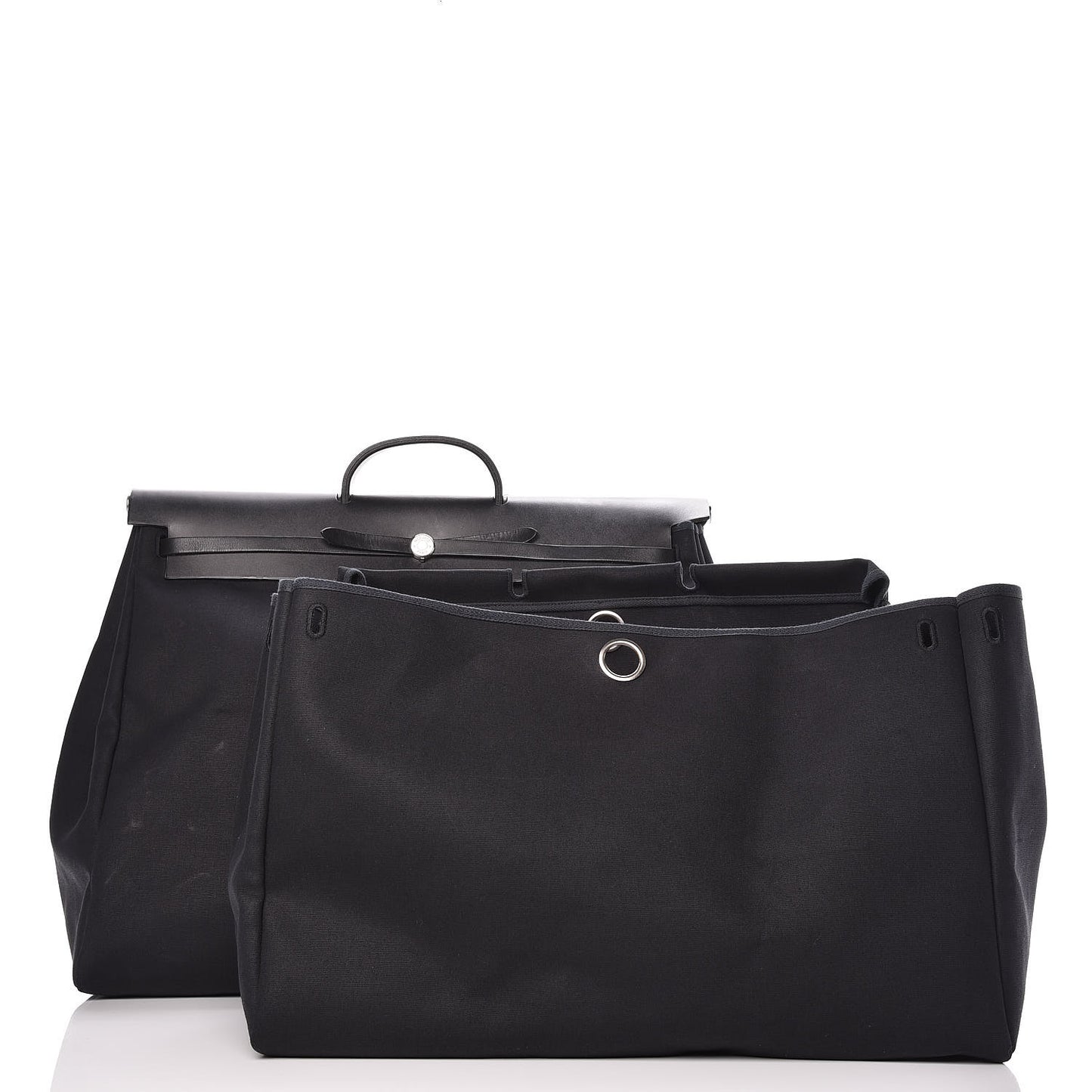 Toile Vache Calfskin Herbag Cabin Black