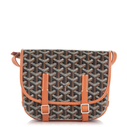 Goyard Goyardine Belvedere PM Messenger Bag Black Gold 1 of 6