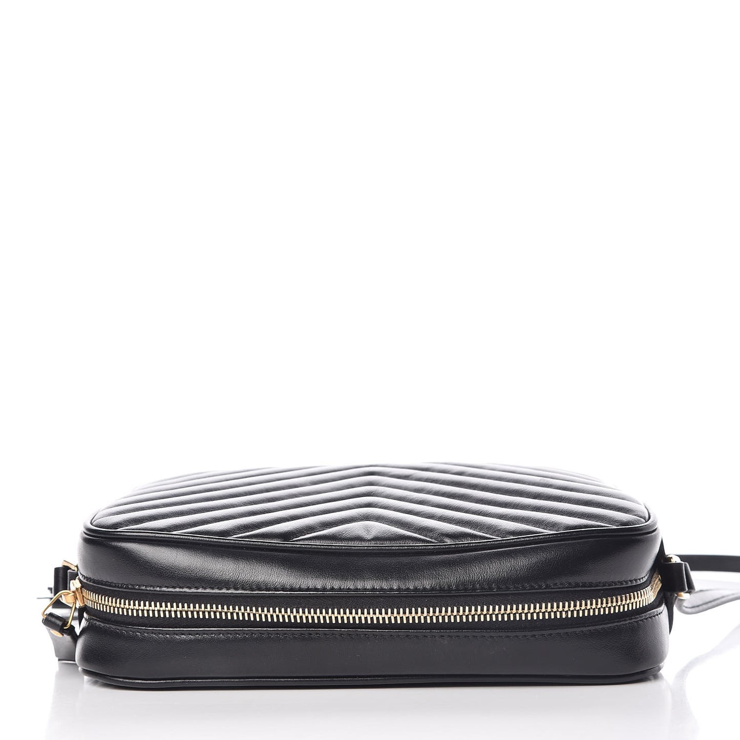 Calfskin Matelasse Monogram Lou Camera Bag Black