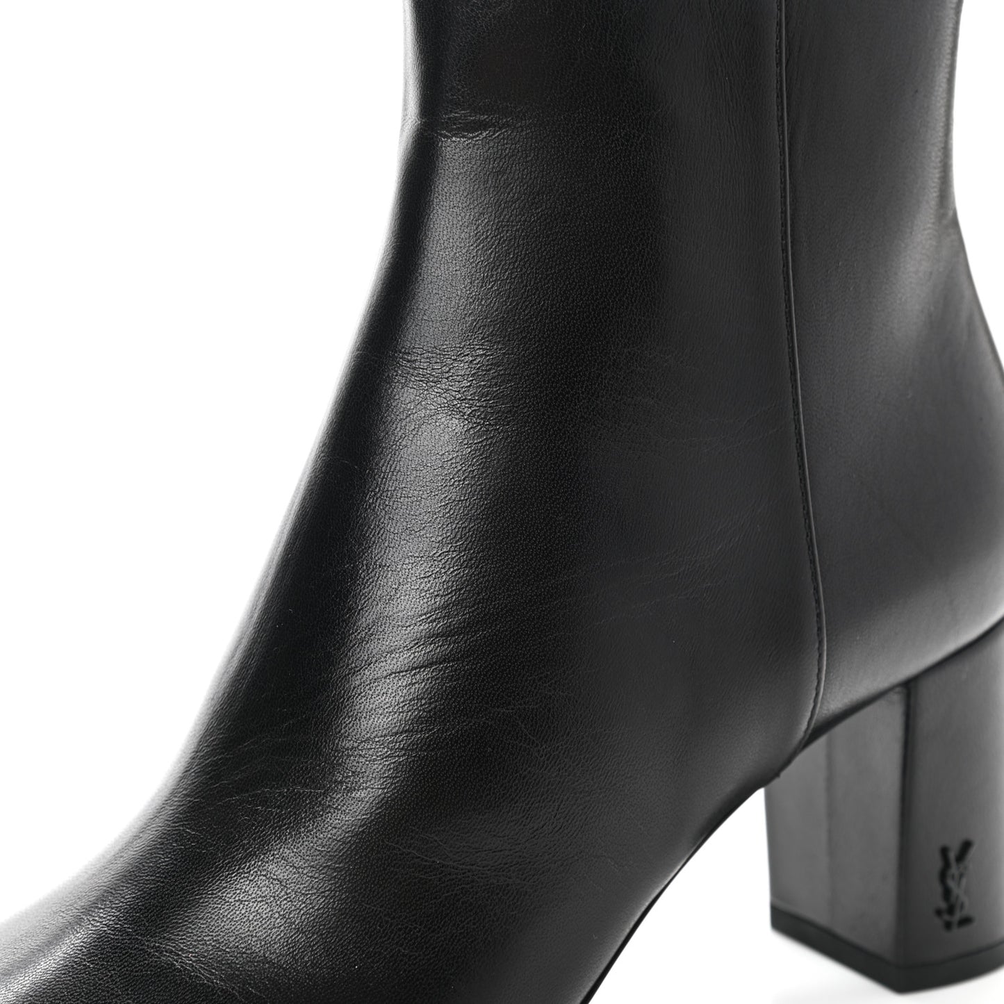 Nappa Loulou Ankle Zip Boot 36.5 Black