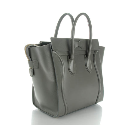 Celine Palmelato Mini Luggage Smoke 3 of 9
