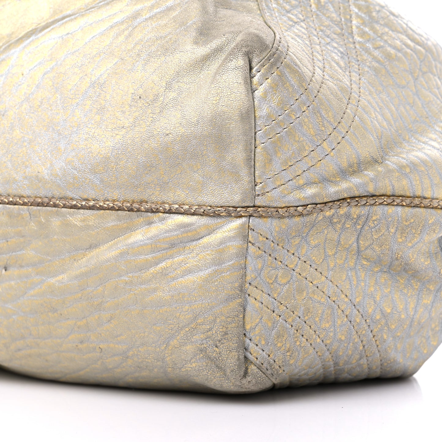 Nappa Nuvolata Bimetal Spy Oro Argento