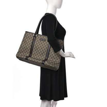 Gucci GG Plus Monogram Medium Joy Tote Dark Brown 3 of 11
