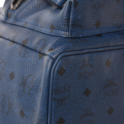 MCM Visetos Medium Sprinkle Stud Stark Backpack Blue 11 of 14