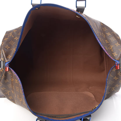 Louis Vuitton Monogram Taiga Outdoor Keepall Bandouliere 55 4 of 8