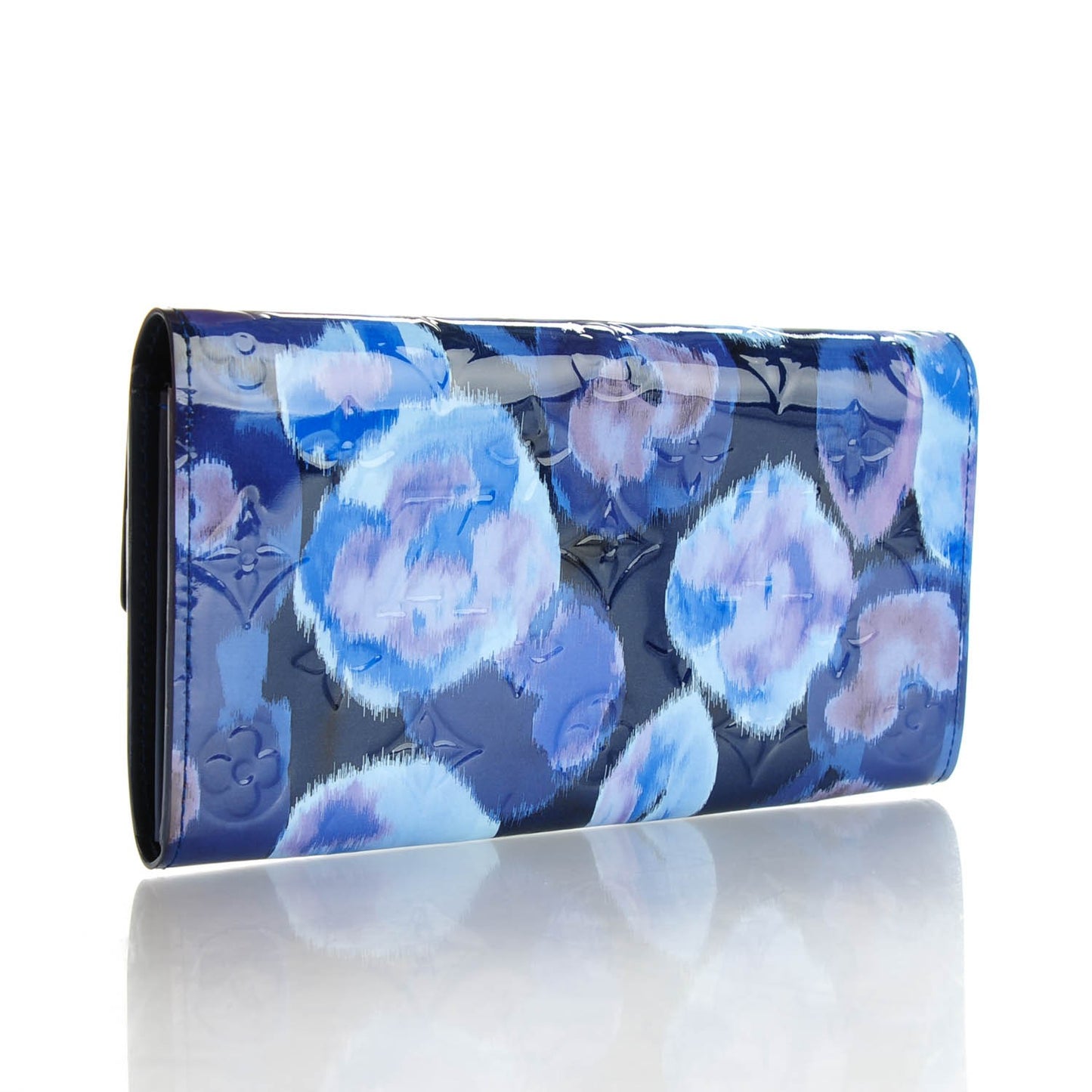 Vernis Ikat Sarah Wallet Grand Blue