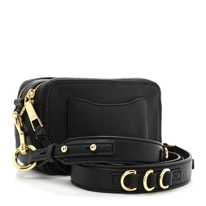 Marc Jacobs Supple Natural Grain Calfskin The Softshot 27 Bag Black 3 of 9