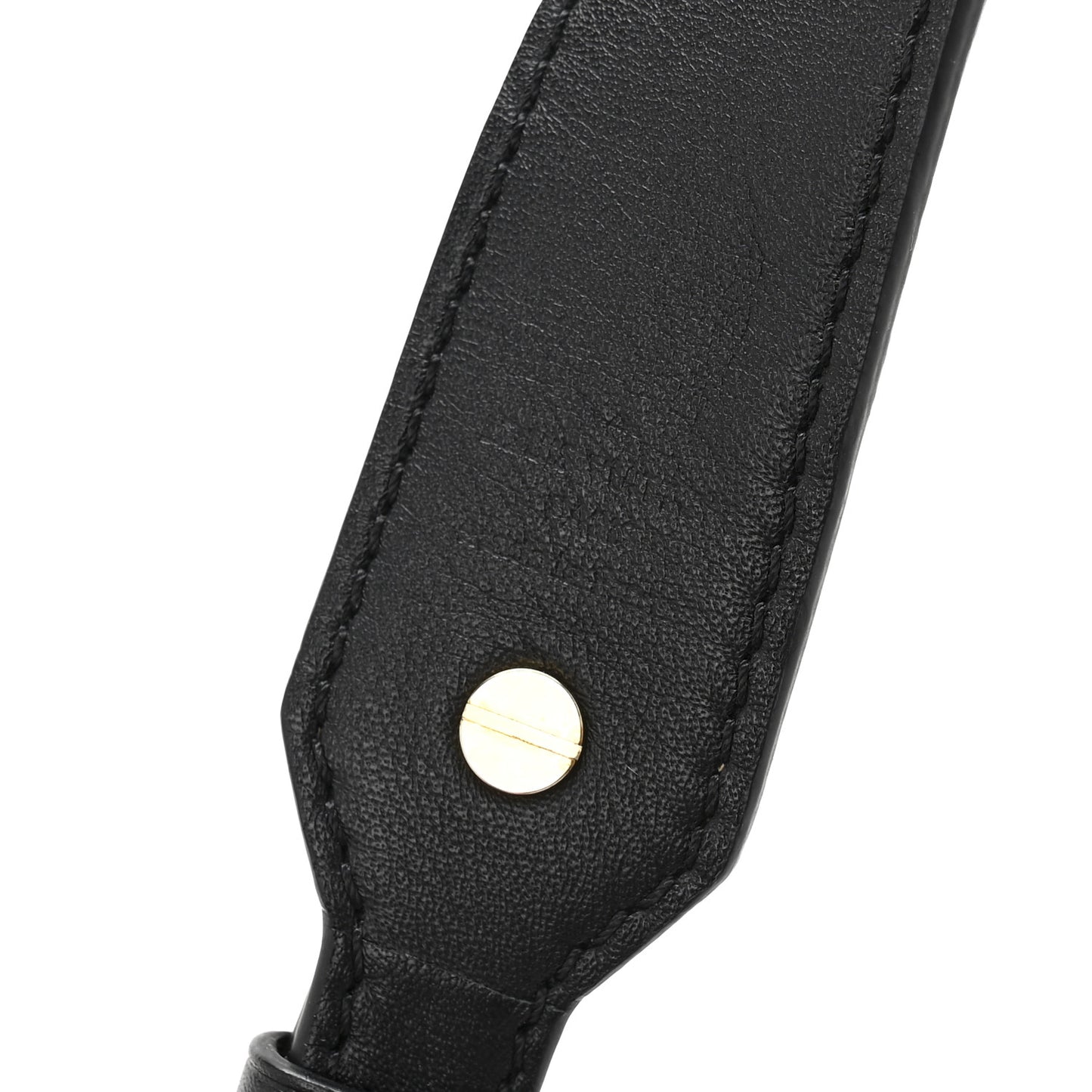 Reverse Monogram Bandouliere Shoulder Strap XL Black