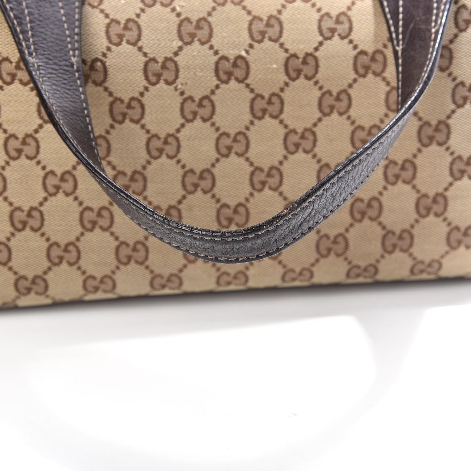 Gucci Monogram Medium Icon Bit Tote Dark Brown 14 of 14