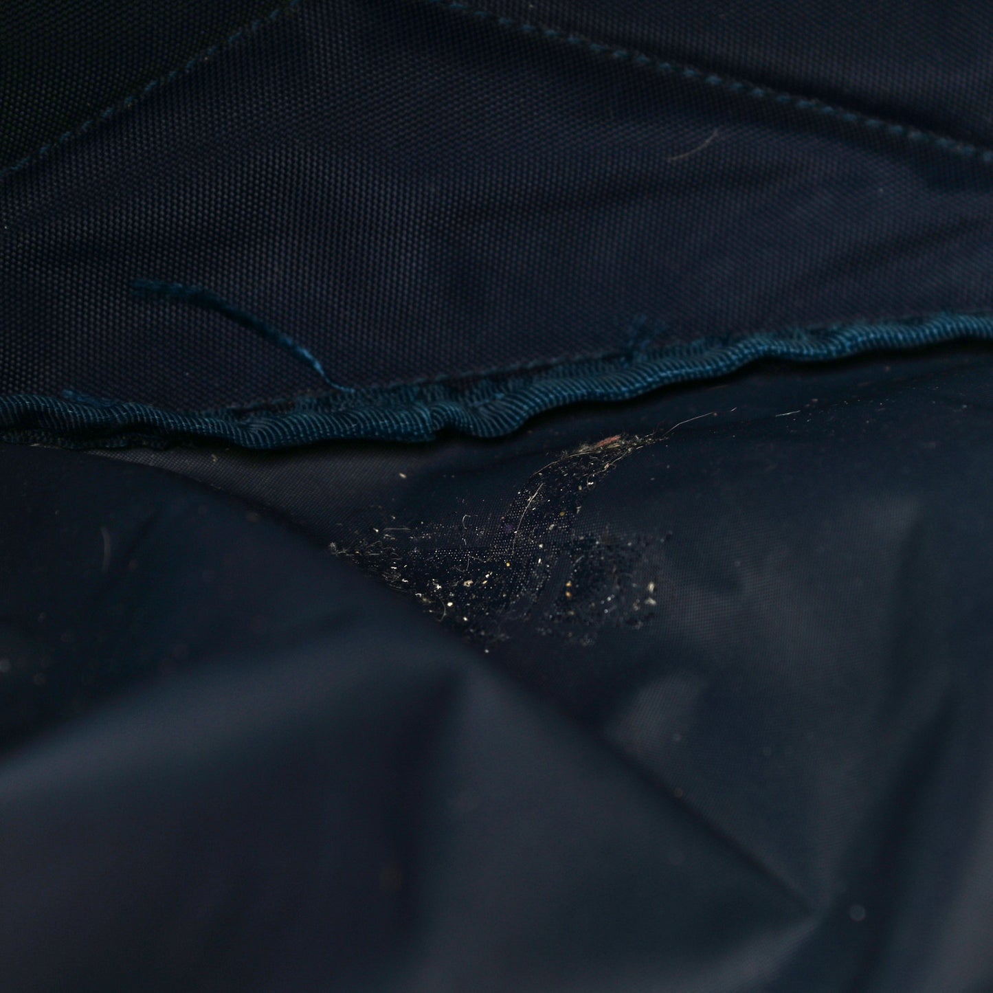 Nylon Biker Backpack Blue
