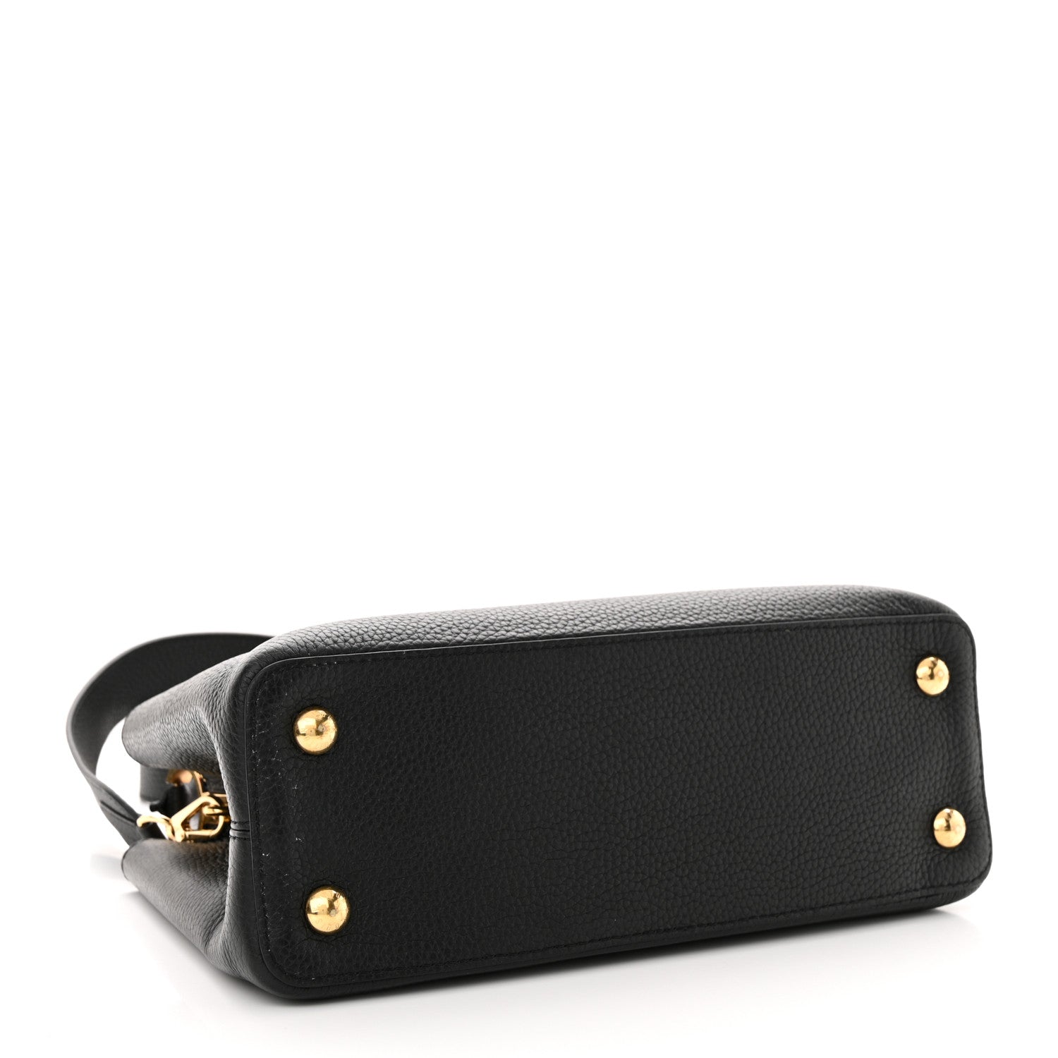 Louis Vuitton Taurillon Capucines PM Black Rose Berlingot 4 of 14