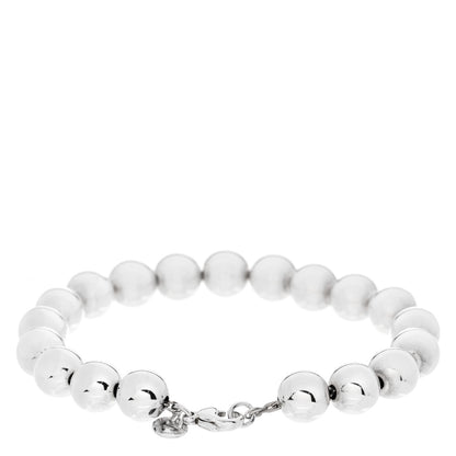 Tiffany Sterling Silver 10mm HardWear Ball Bracelet 2 of 4