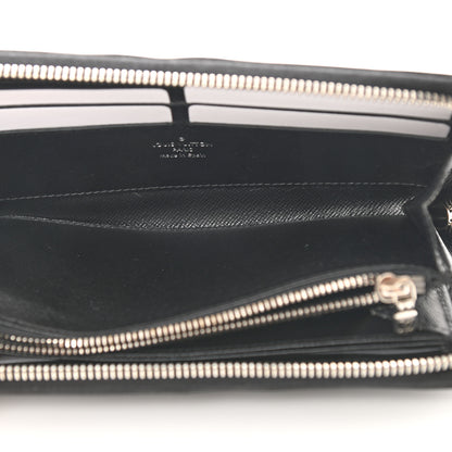 Louis Vuitton Epi Zippy Wallet Black 5 of 11