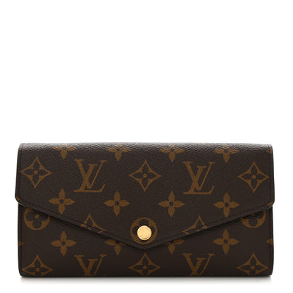 Louis Vuitton Monogram Sarah Wallet NM 1 of 8