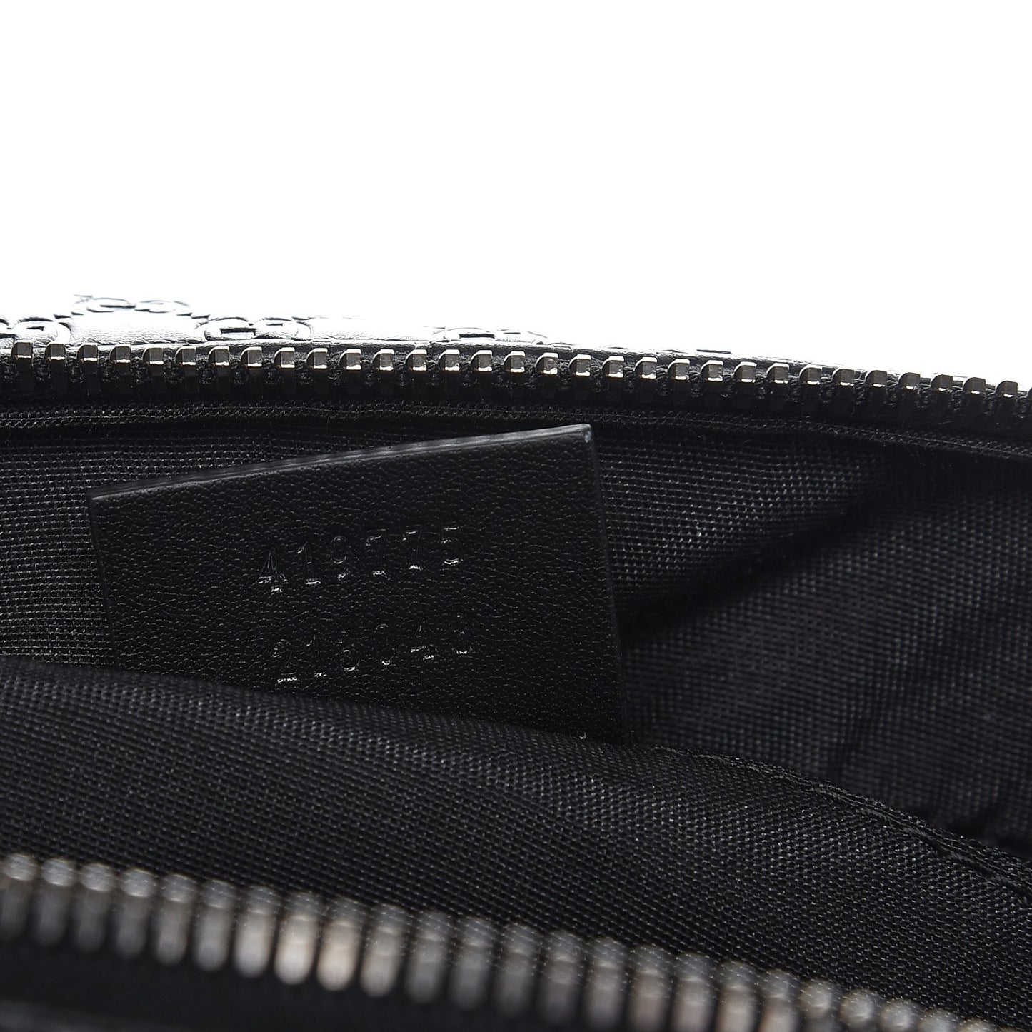 Microguccissima Toiletry Case Black