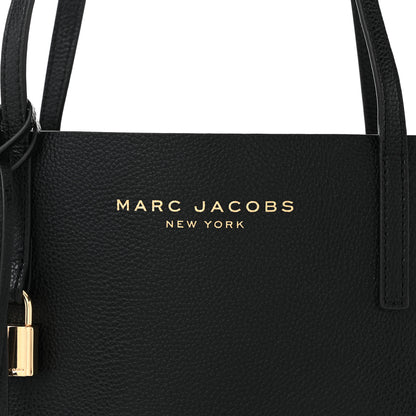 Marc Jacobs Grained Calfskin Grind Shopper Tote Black 6 of 11