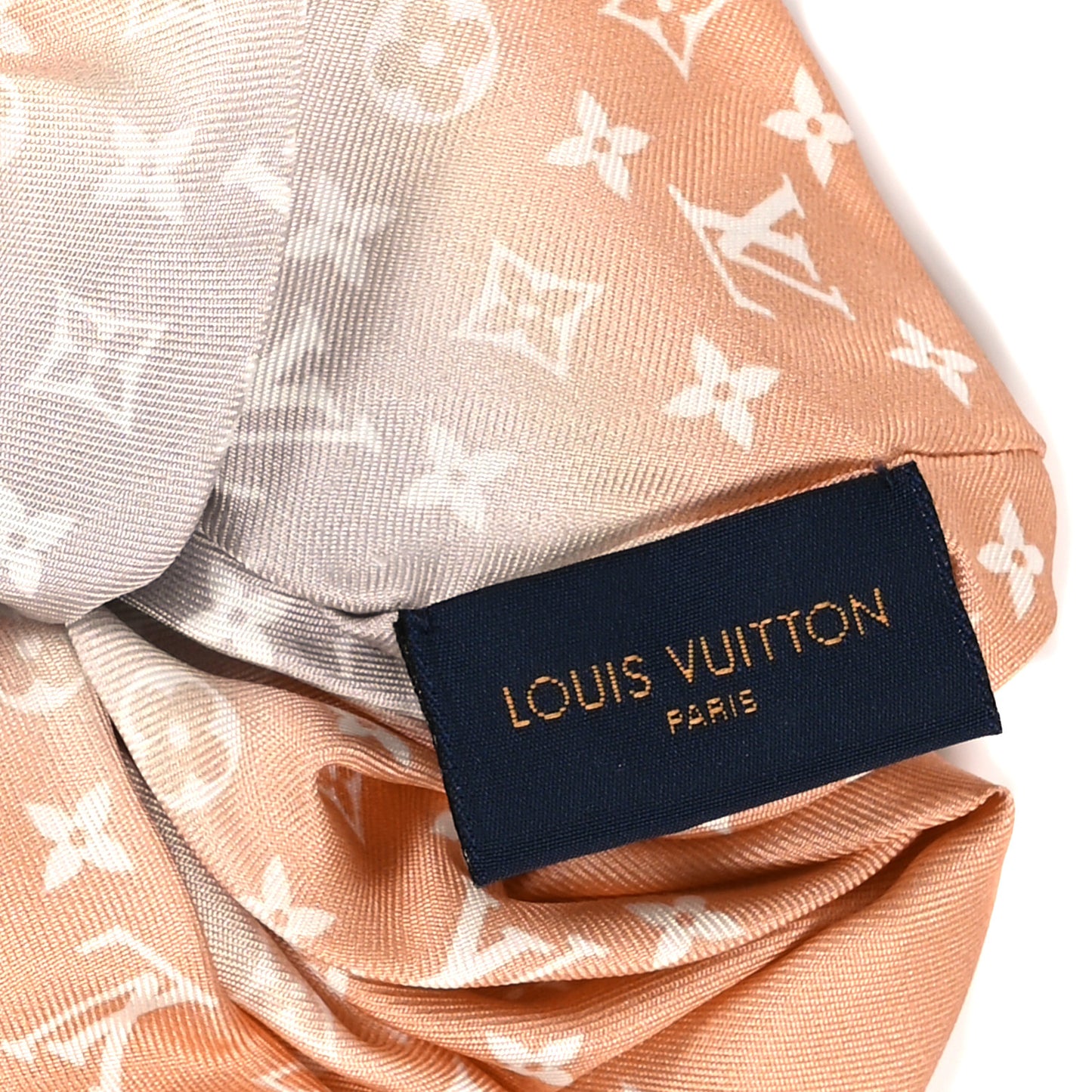 Silk By The Pool Trop Chou Scrunchy Brume
