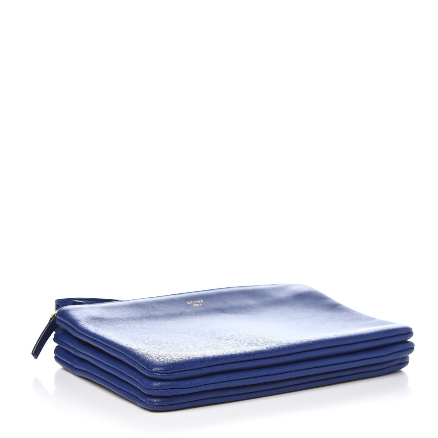Lambskin Small Trio Crossbody Bag Indigo