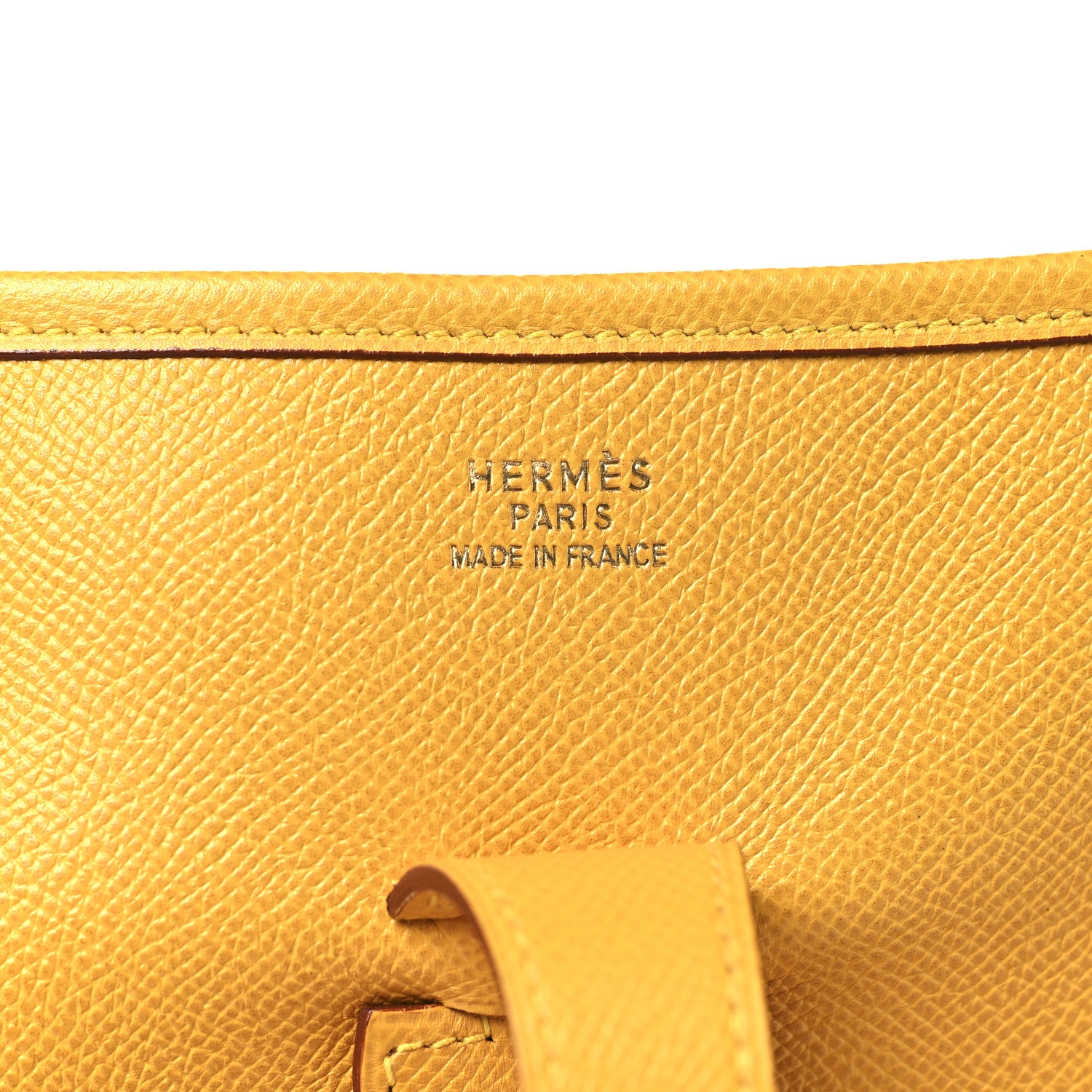 Hermes Courchevel Evelyne GM Jaune 6 of 10