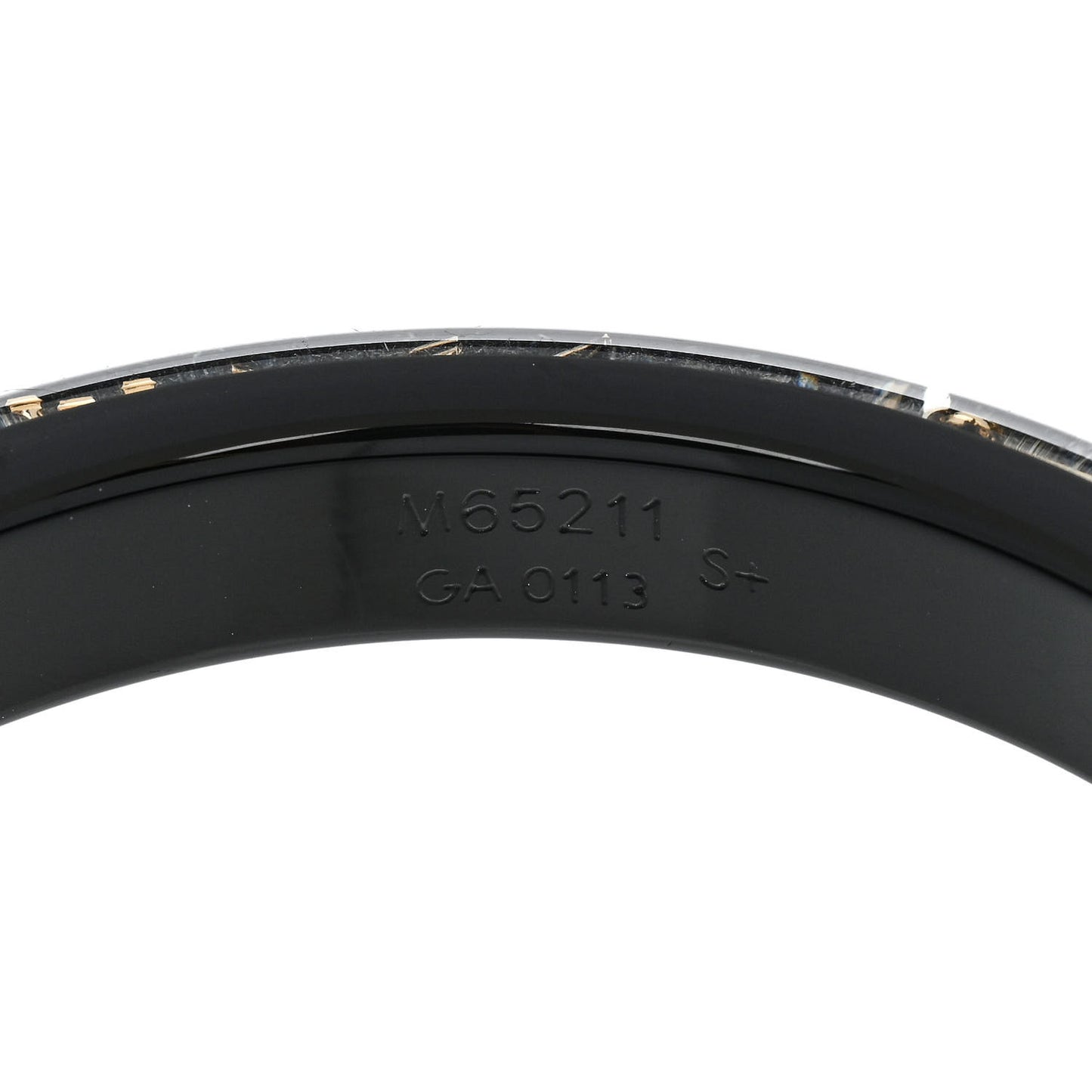 Resin Swarovski Small Inclusion Bracelet PM Black