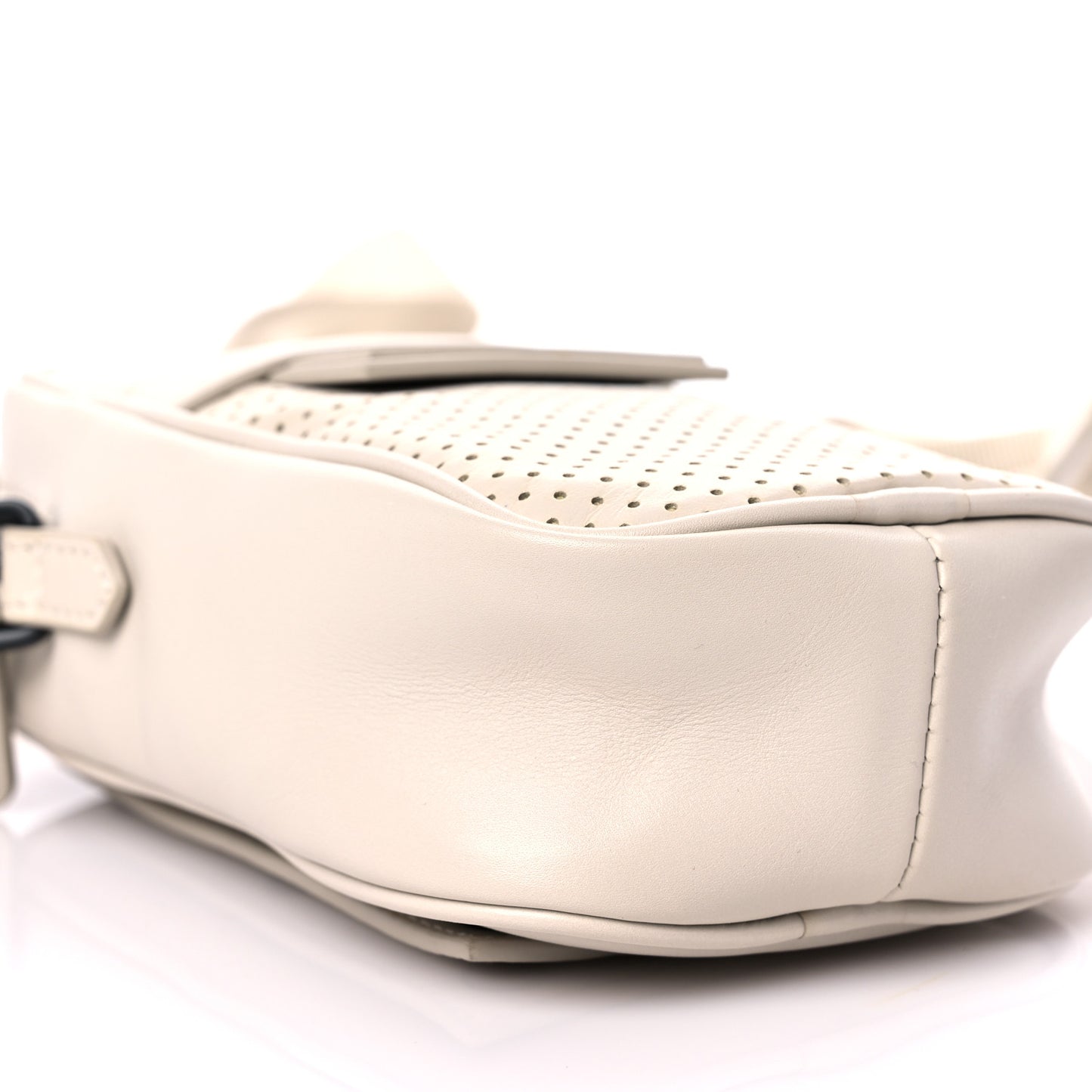 Perforated Calfskin Leggero Crossbody Plaster