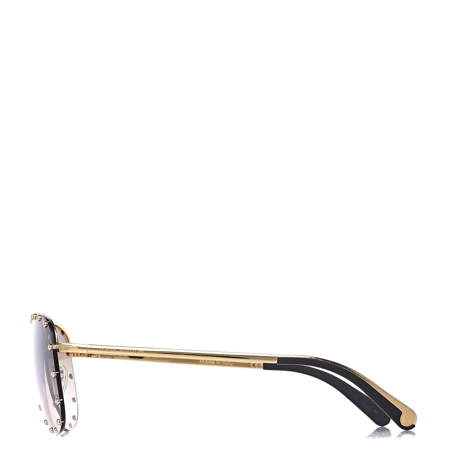 Louis Vuitton The Party Aviator Gradient Sunglasses Z0914U Brown 3 of 8
