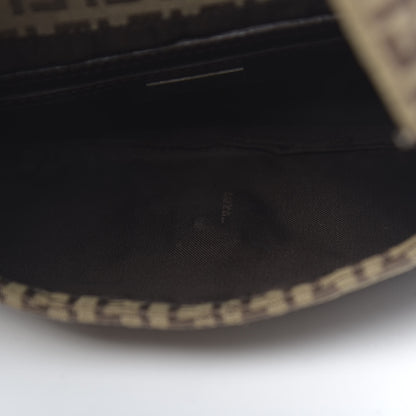 Fendi Zucchino Baguette Dark Brown 10 of 10