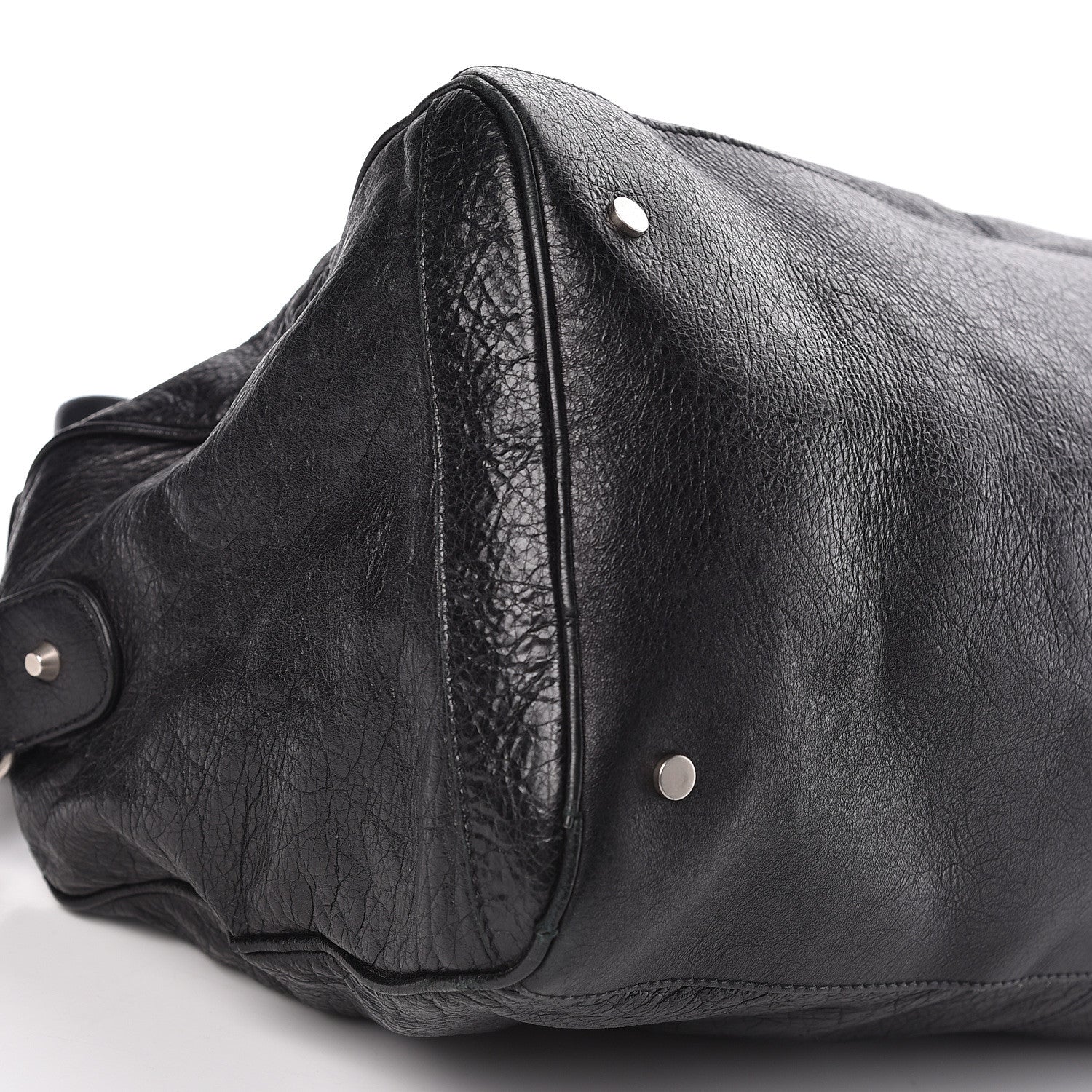 Balenciaga Agneau Classic Hardware S Squash Boston Black 16 of 18