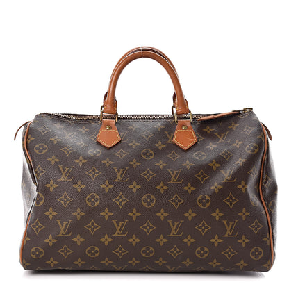 Louis Vuitton Monogram Speedy 35 1 of 17