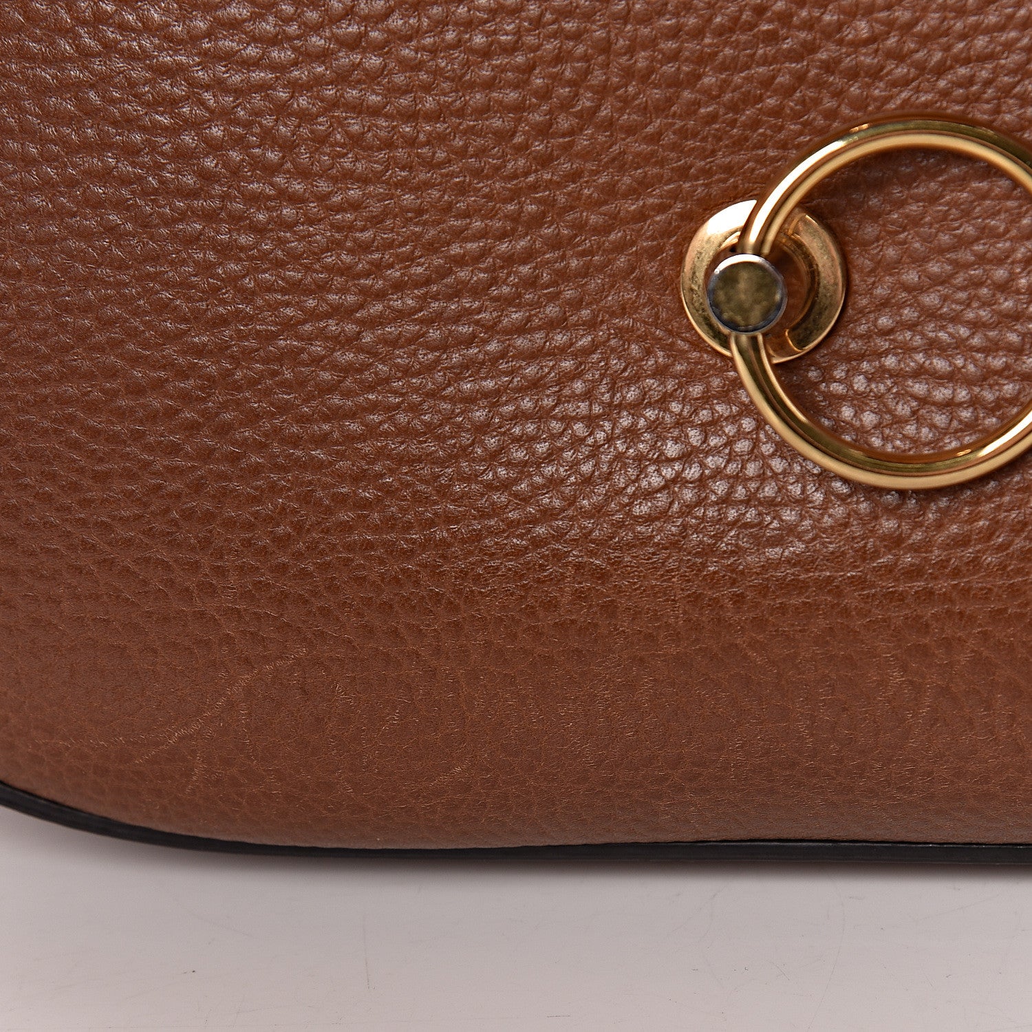 Mulberry Small Classic Grain Calfskin Amberley Satchel Oak 12 of 18