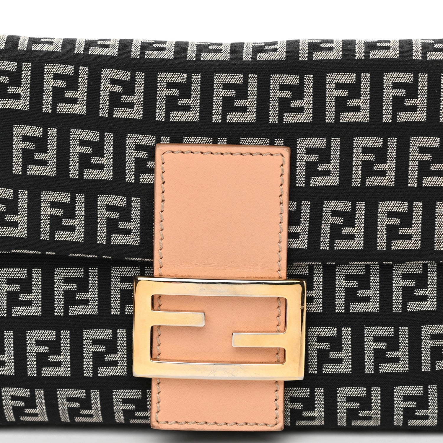 Fendi Zucchino Baguette Tan 7 of 10