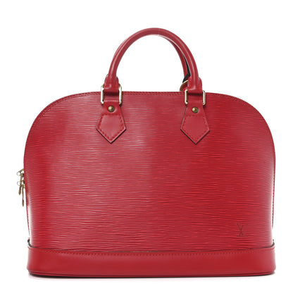 Louis Vuitton Epi Alma PM Castillan Red 1 of 8
