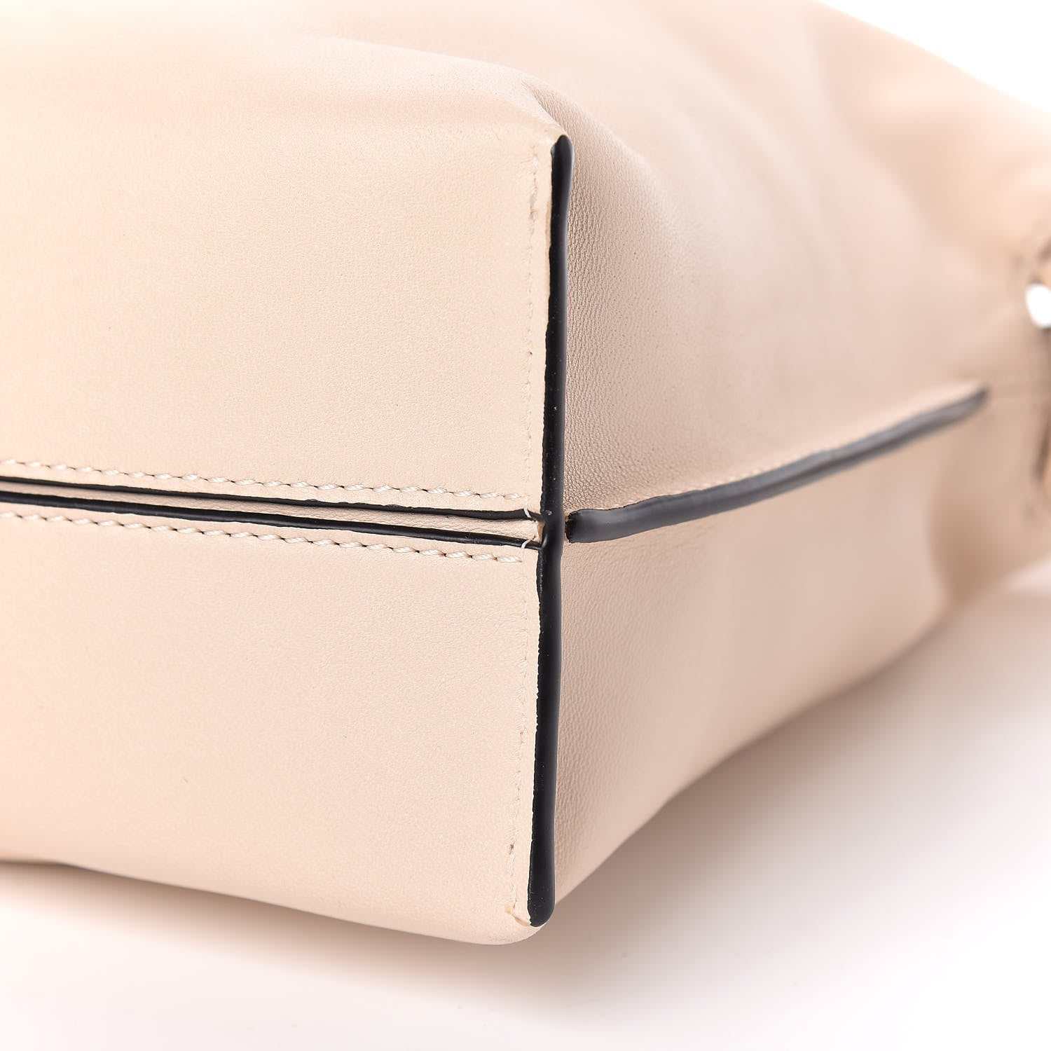 Loewe Calfskin Small Flamenco Knot Bag Ivory 12 of 12