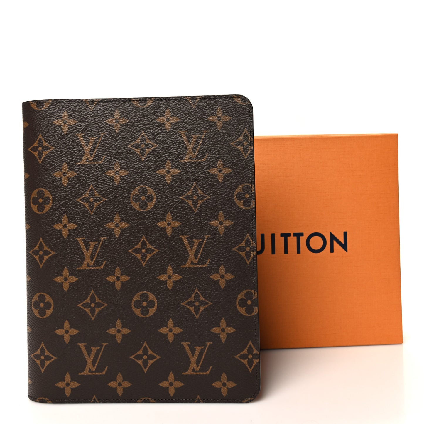 Monogram Desk Agenda Cover