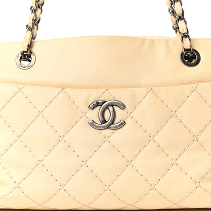 Chanel Calfskin Medium Stitch It Tote Beige 8 of 15