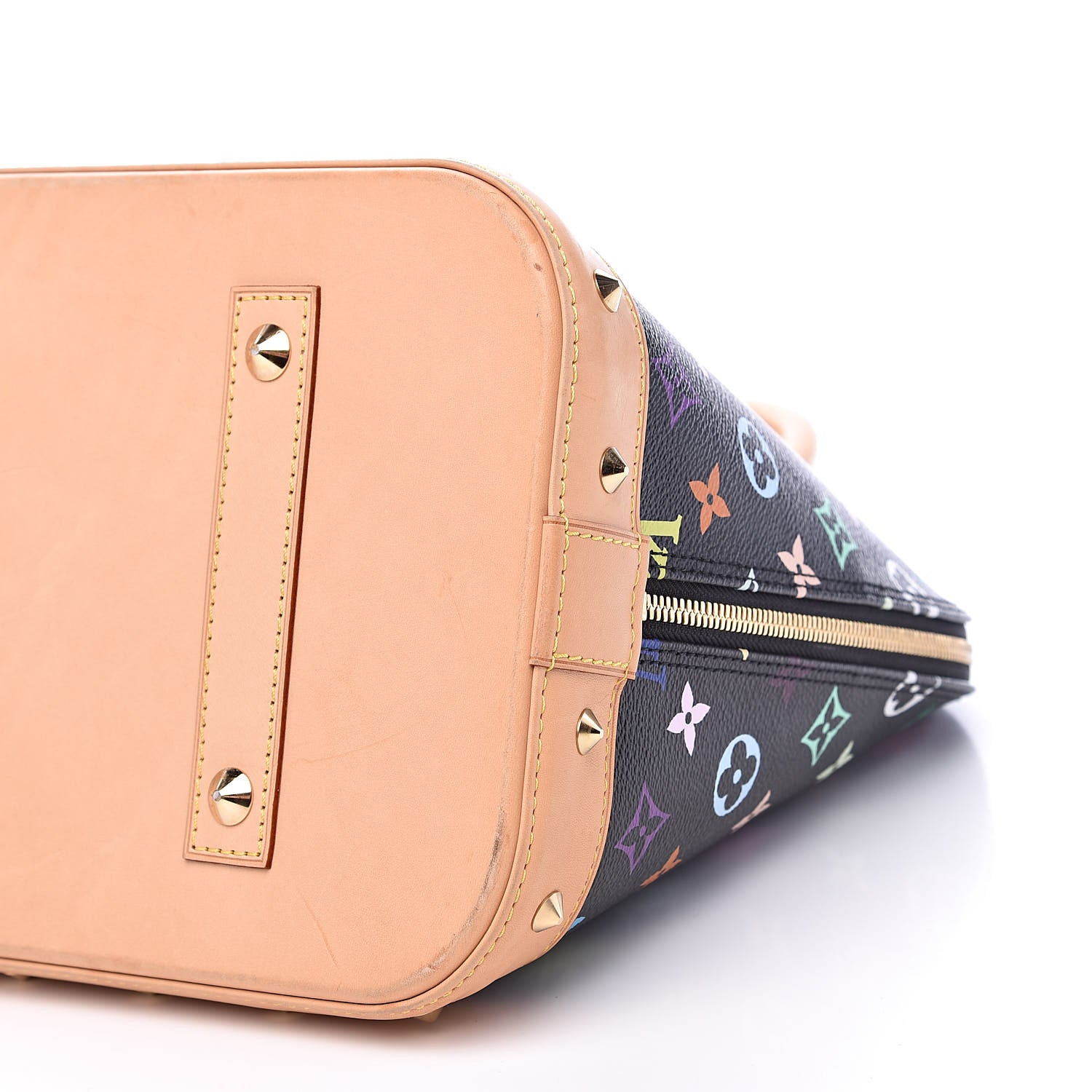 Louis Vuitton Monogram Multicolor Alma GM Black 9 of 14