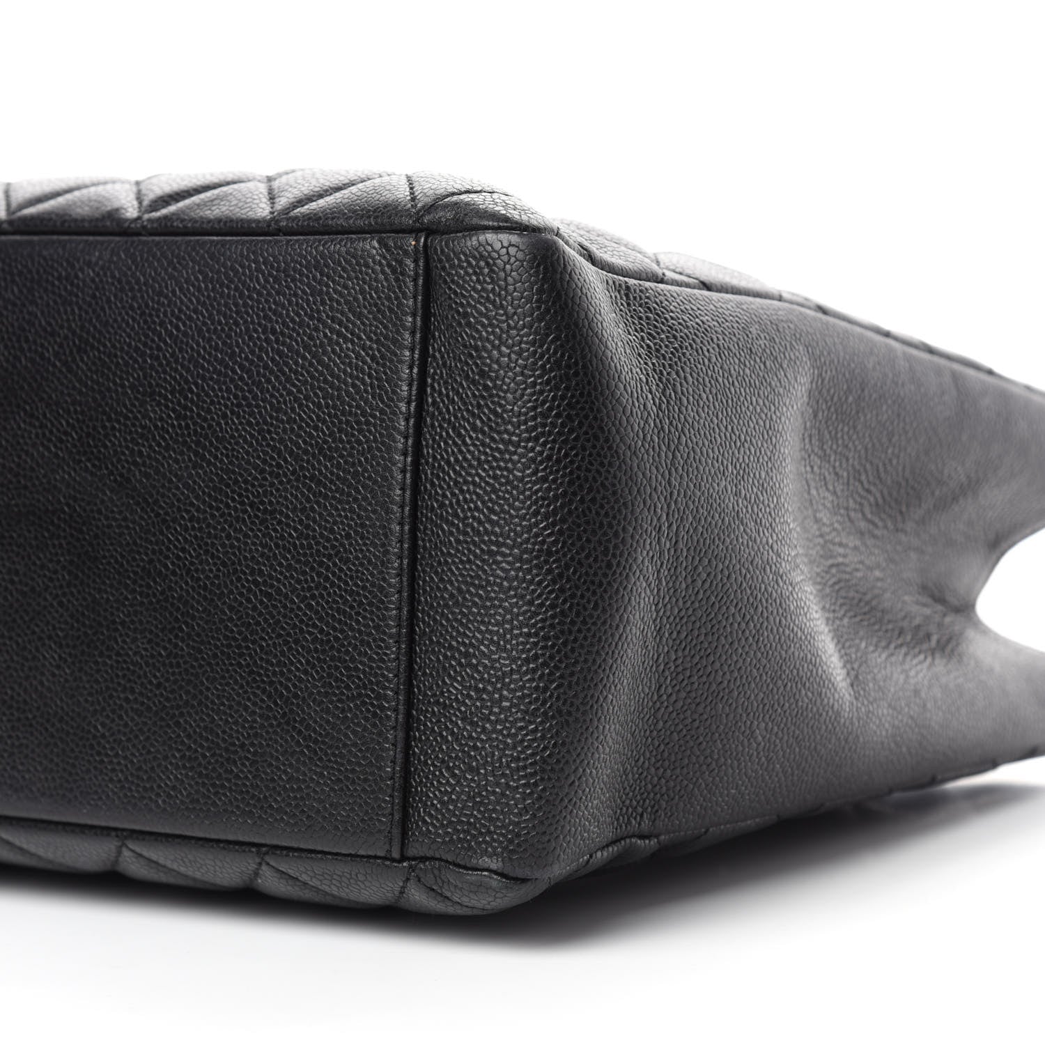 Chanel Caviar Quilted Grand Shopping Tote GST Black 7 of 12