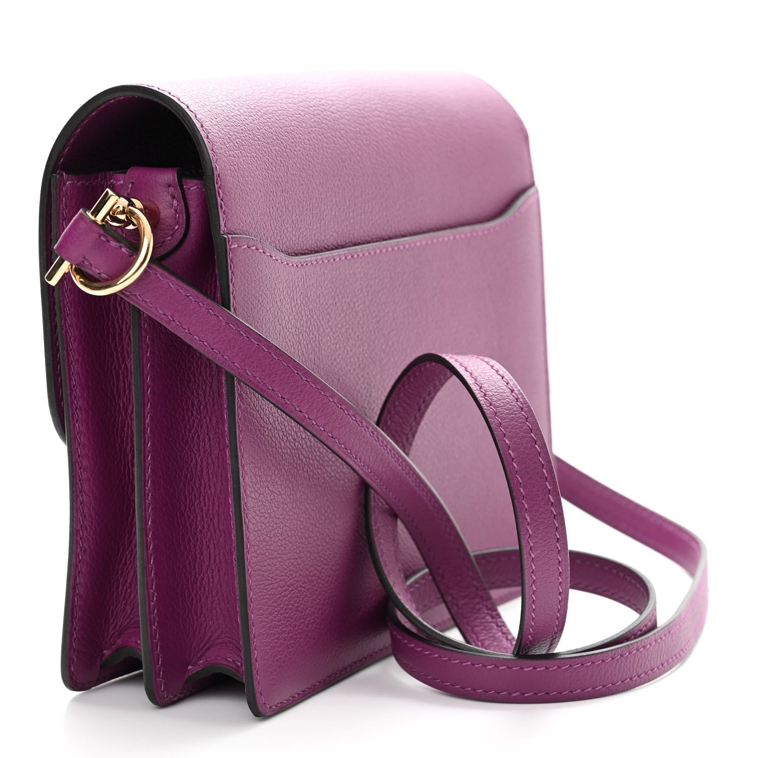Hermes Evercolor Mini Sac Roulis Anemone 3 of 12