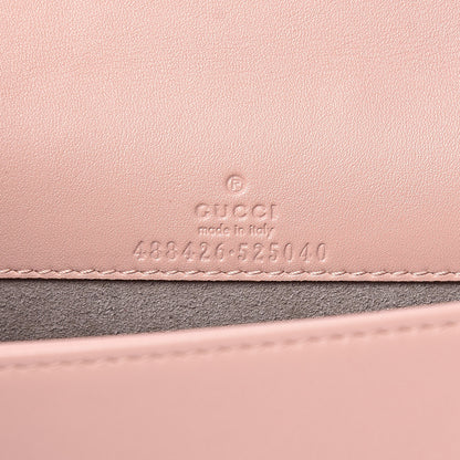 Gucci Calfskin Matelasse GG Marmont Mini Bag Perfect Pink 6 of 10