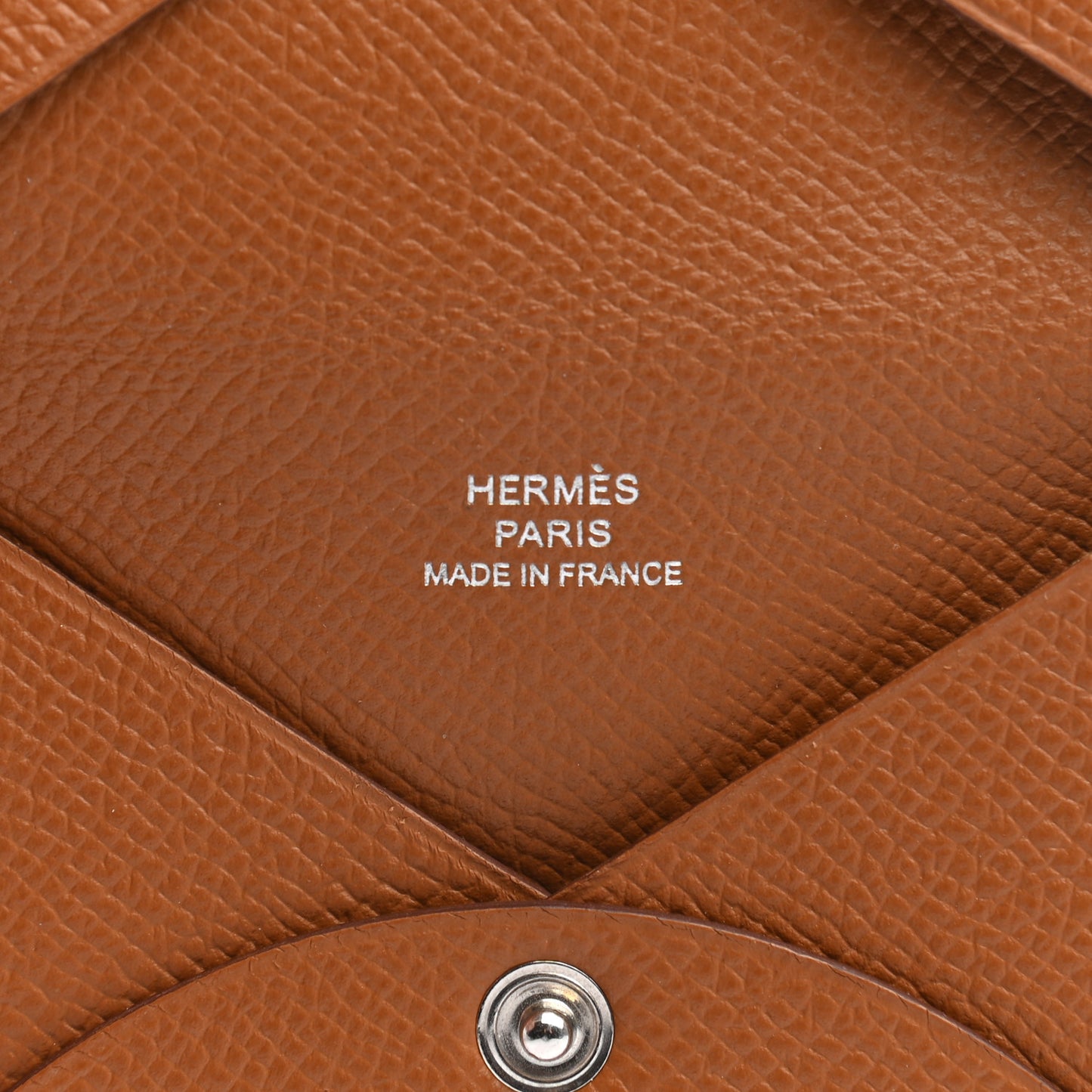 Epsom Calvi Card Case Gold