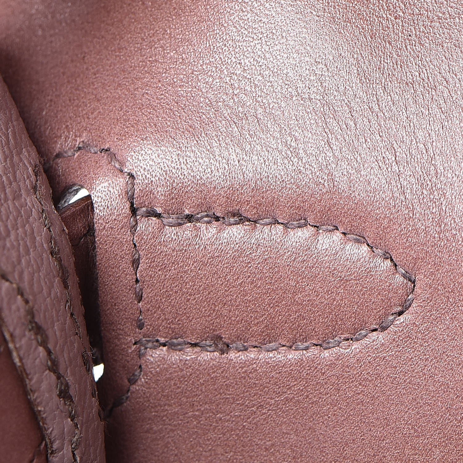 Hermes Tadelakt Kelly Cut Clutch Pochette Griolet 15 of 23