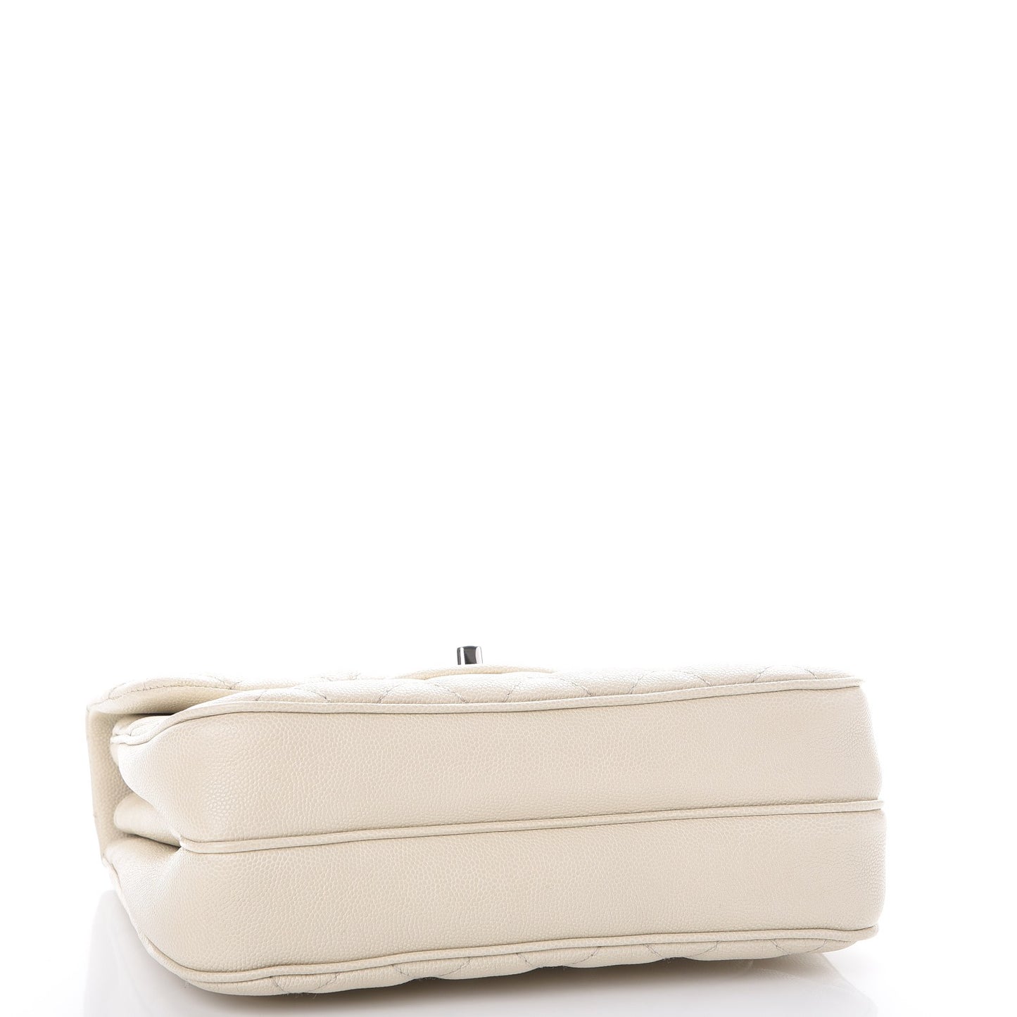 Caviar Quilted Medium Urban Companion Flap White