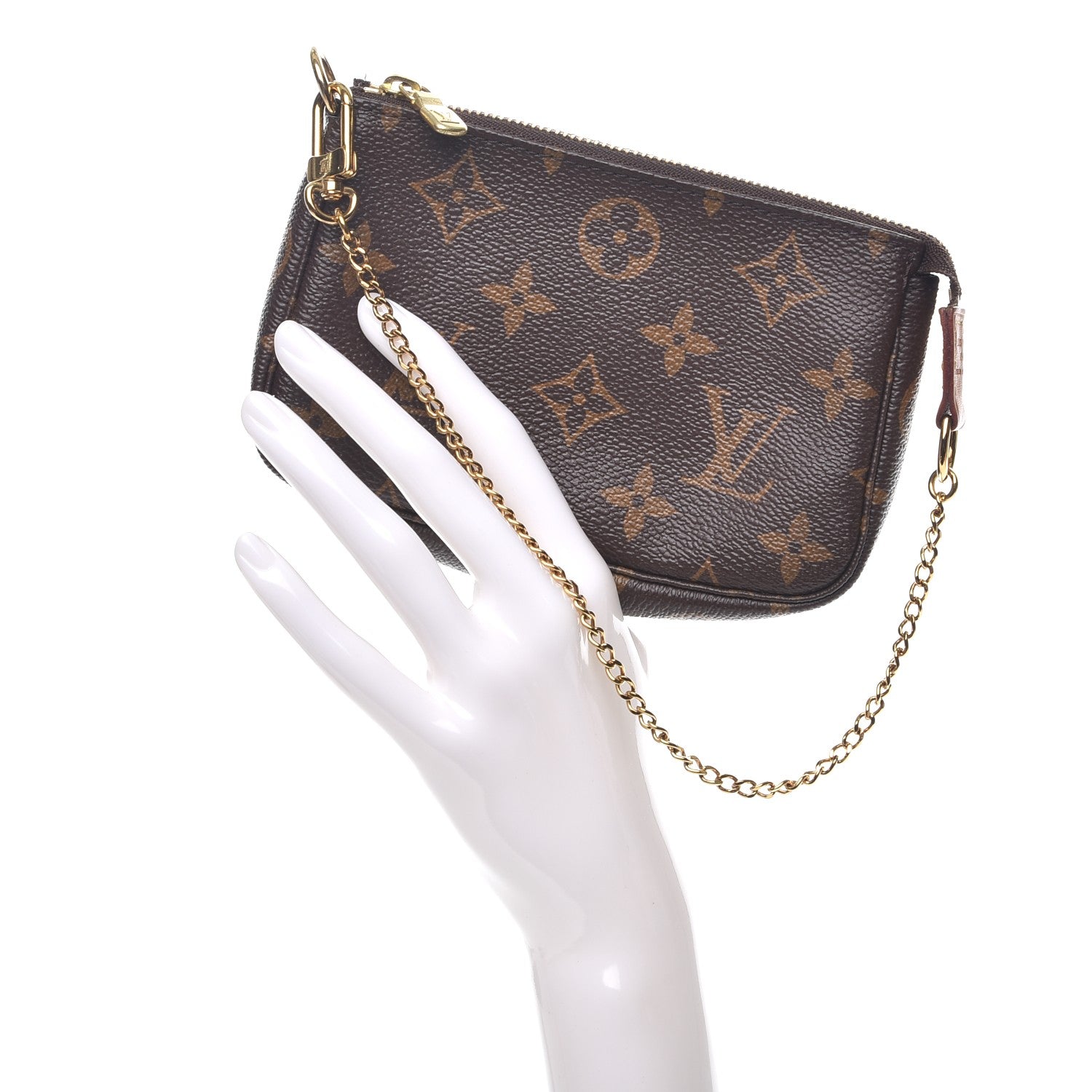 Louis Vuitton Monogram Mini Pochette Accessories 2 of 8