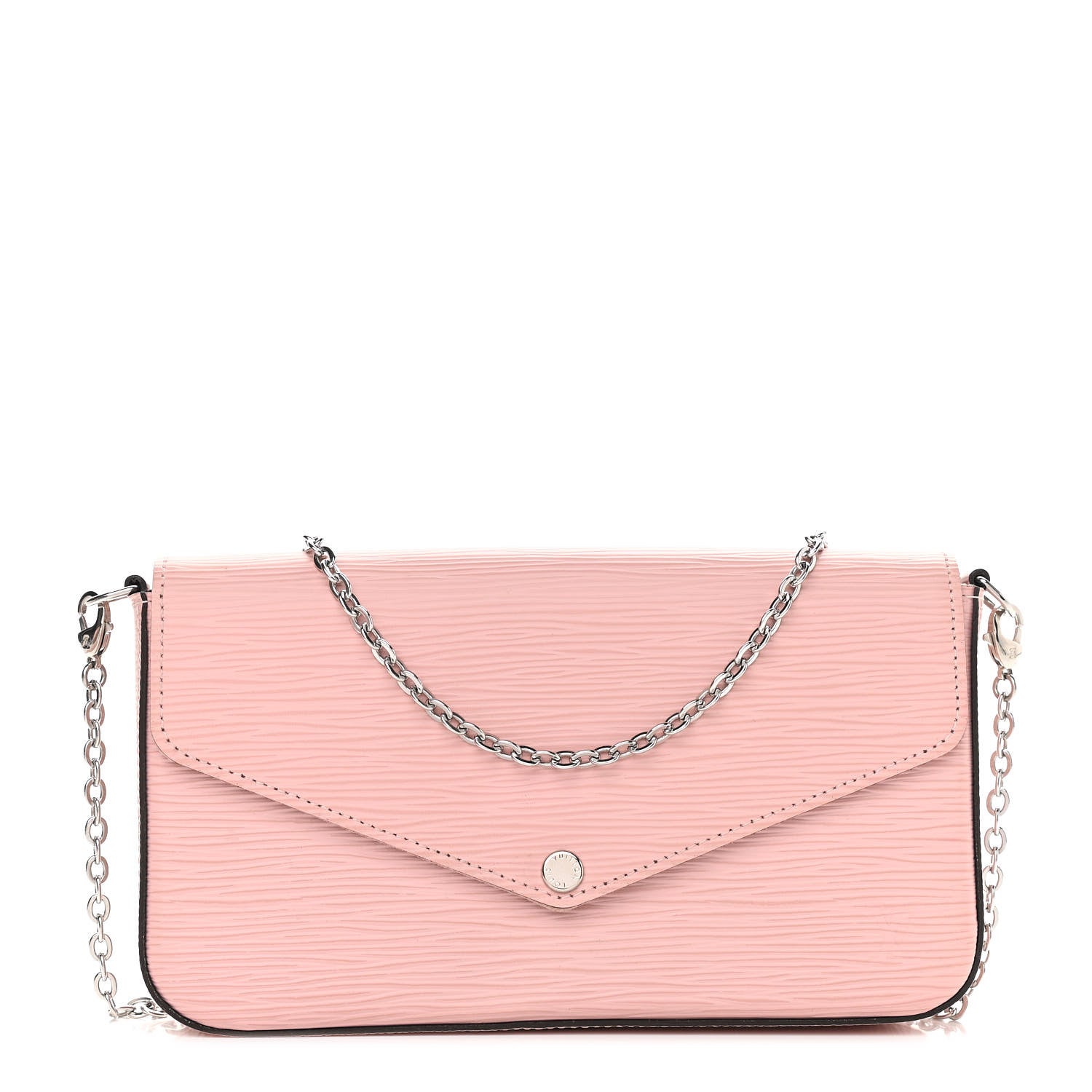 Louis Vuitton Epi Pochette Felicie Rose Ballerine 3 of 12