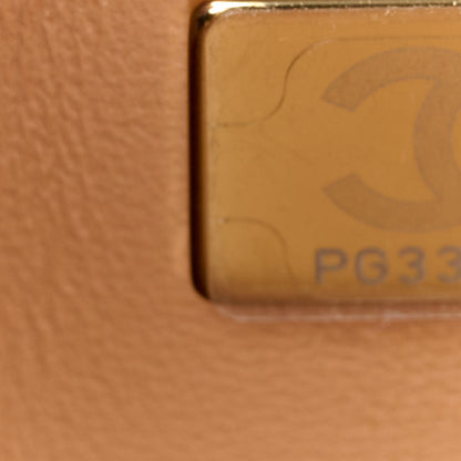 Chanel Caviar Quilted Maxi Double Flap Dark Beige 8 of 11