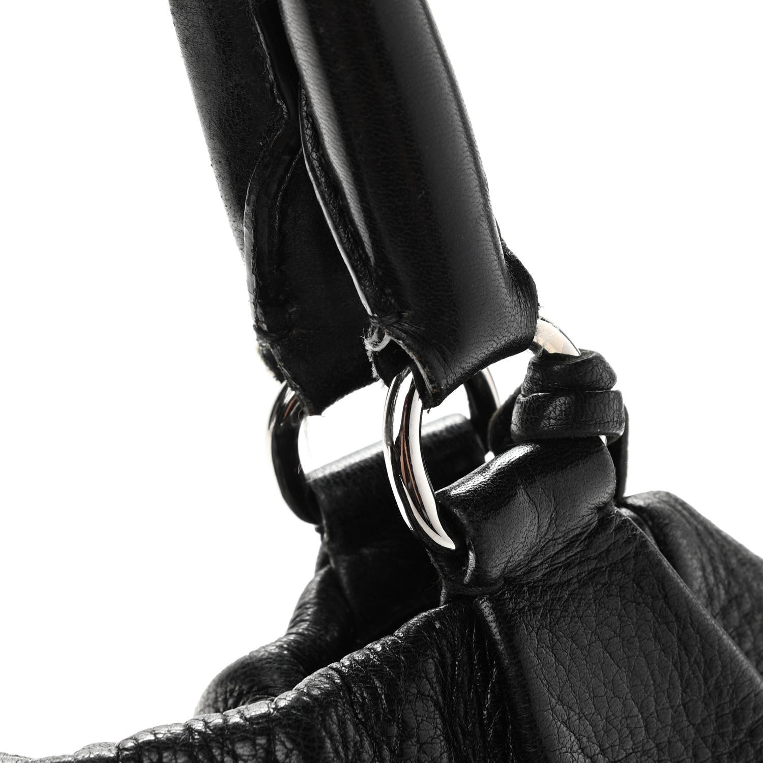 Prada Vitello Daino Tote Black 11 of 12