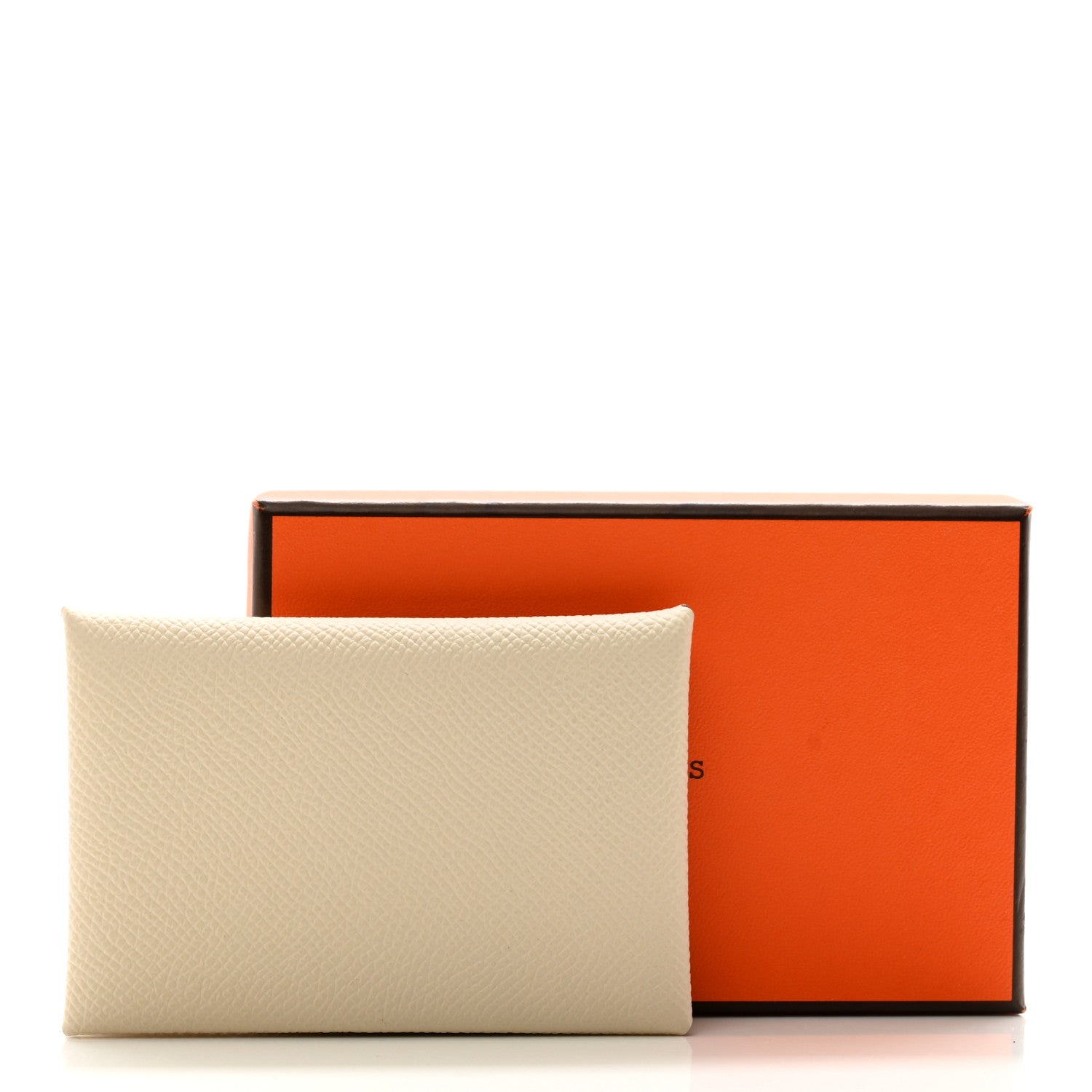 Hermes Epsom Calvi Card Case Craie 8 of 8