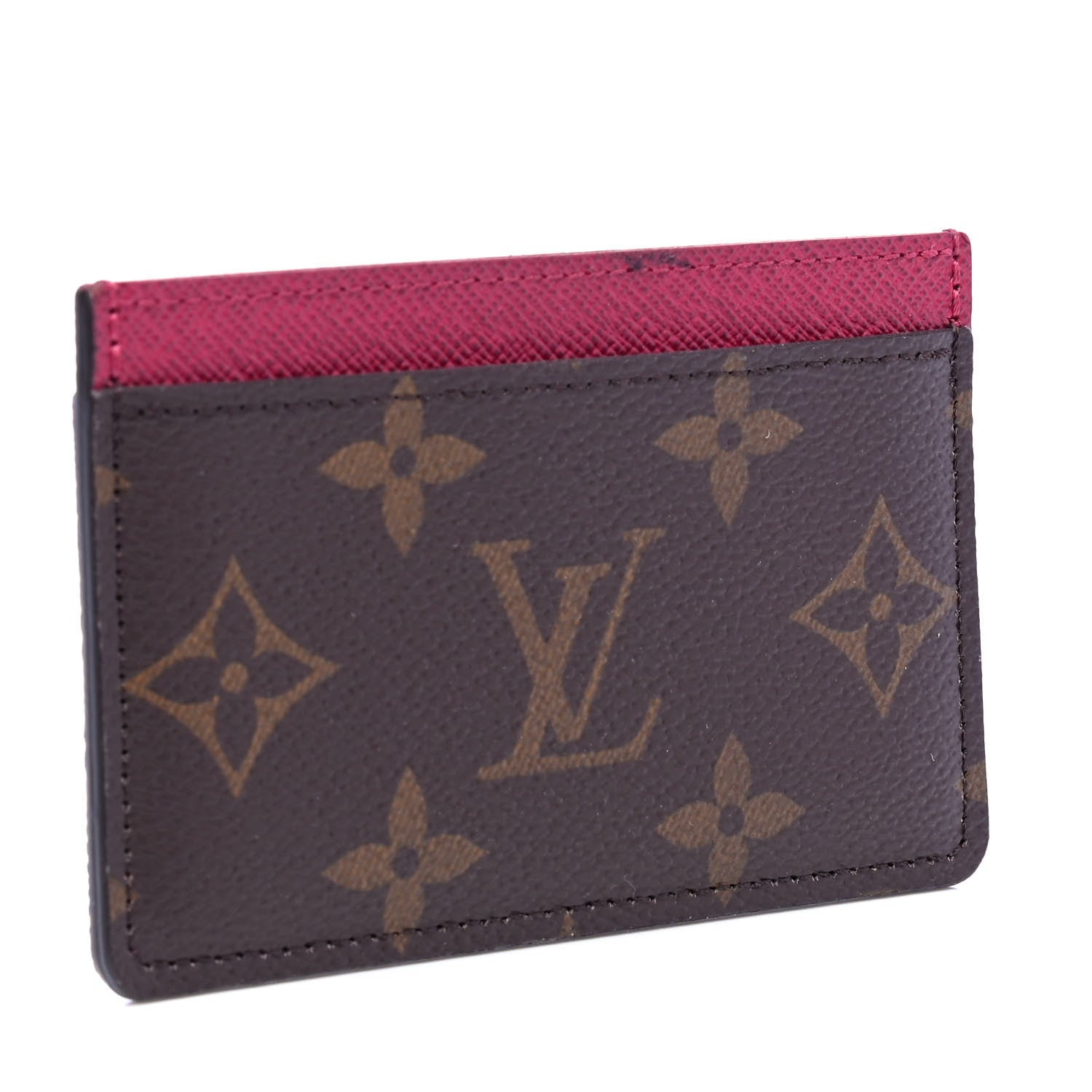 Louis Vuitton Monogram Card Holder Fuchsia 2 of 4